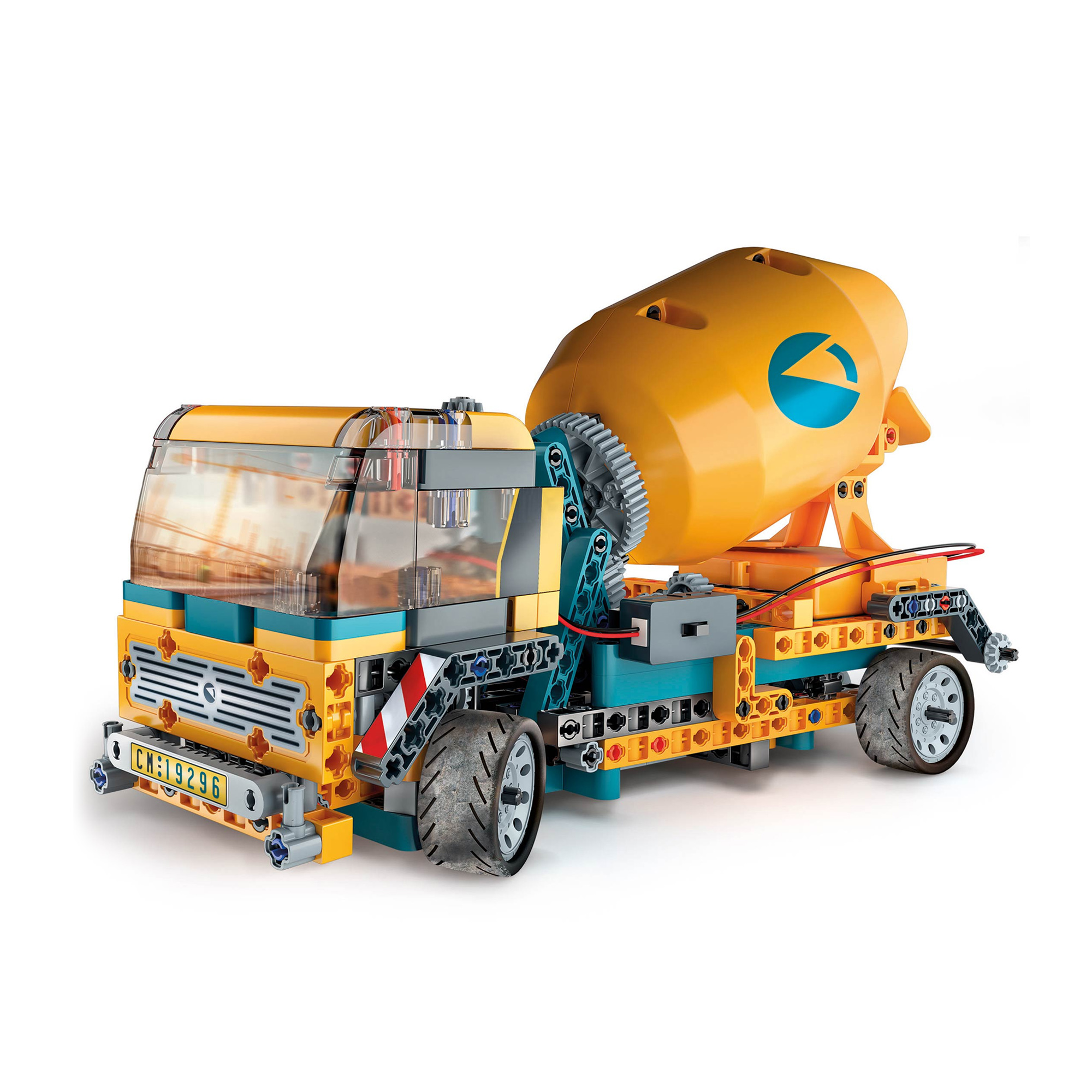 Конструктор 20 в 1 Clementoni серії Science &amp; Play Concrete Cement Truck, 250 деталей, від 8 років (75083)