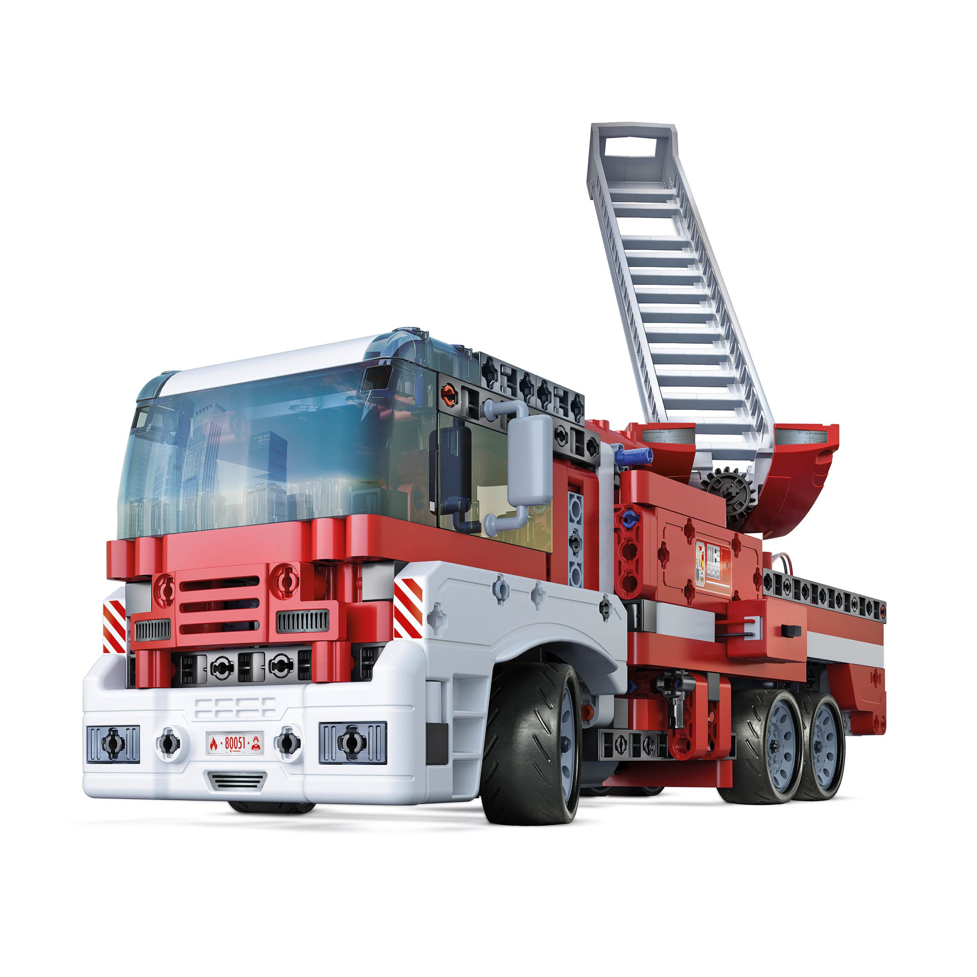 Конструктор 5 в 1 Clementoni серії Science &amp; Play Fire Engine, 520 деталей, від 10 років (75068)